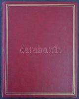 Nagy alakú képeslapalbum 201 db modern külföldi városképes lappal / Big sized postcard album with 20...