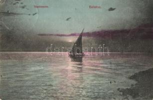 20 db RÉGI Balatoni városképes lap / 20 pre-1945 Hungarian town-view postcards from Lake Balaton