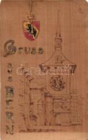Bern. Gruss aus... wooden postcard (r)