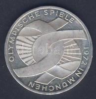 NSZK 1972. 10M Ag "Olimpia" T:2