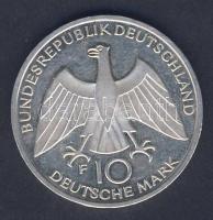 NSZK 1972. 10M Ag "Olimpia" T:2