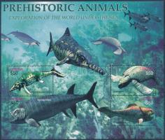 Prehistoric Animals minisheet, Ősállatok kisív