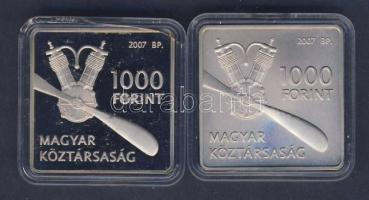 2007. 1000Ft + 1000Ft "Libelle" pár T:BU+PP