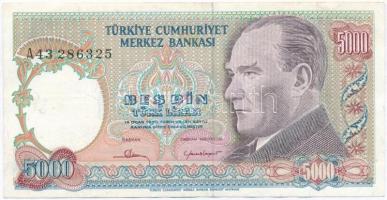 Törökország 1981 (1970). 5000L T:III Turkey 1981 (1970). 5000 Lirasi C:F Krause 196A
