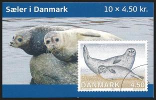 Fókák bélyegfüzet, Seals stamp booklet