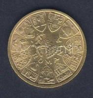 Románia 1944. 20L Au 6,55g T:1/2+