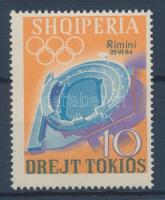 Olimpia felülnyomott bélyeg, Olympics overprinted stamp