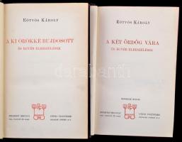 Eötvös Károly munkái sorozat két kötete (III-IV. kötetek): 
A két ördög vára és egyéb elbeszélések....