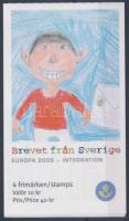 Europa CEPT: Integráció bélyegfüzet, Europe CEPT: Integration stamp-booklet