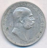 Ausztria 1908. 1K Ag "Ferenc József - Jubileum" T:2 Austria 1908. 1 Corona Ag "Franz ...