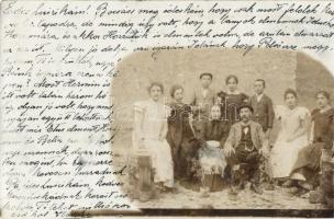 1899 Selmecbánya, Schemnitz, Banska Stiavnica; családi fotó / family photo (fl)