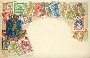 Stamps of Holland (Prä Litho)