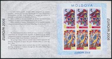 2006 Europa CEPT bélyegfüzet Mi MH 10 (Mi 549-550)
