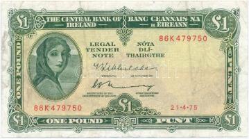 Írország 1975. 1Ł T:III- részben restaurált Ireland 1975. 1 Pound C:VG partially restored Krause 64