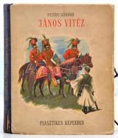 Petőfi Sándor: János vitéz. Plasztikus képekben, Róna Emy rajzaival. Bp., é. n., Offset Nyomda. Kihajtható képeskönyv. Kiadói kopottas félvászon-kötésben, kopottas borítóval, kissé sérült gerinccel, szakadással, három helyen kisebb hiánnyal.