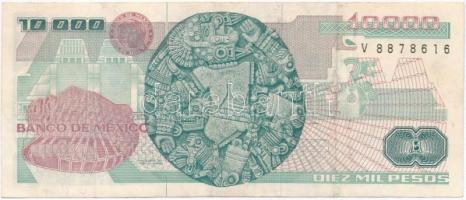 Mexikó 1991. 10.000P T:II-,III
Mexico 1991. 10.000 Pesos C:VF,F
Krause 90