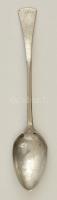 Ezüst(Ag) 1 db teáskanál, jelzett, h: 14 cm, nettó: 19 g