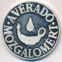 DN "Magyar Vöröskereszt / A véradó mozgalomért" jelzett Ag emlékérem (27,26g/0.925/40mm) T...