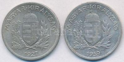 1927-1939. 1P Ag (2x) T:2,2-
Adamo P6