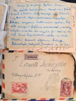 cca 1910-1990 Vegyes papírrégiség tétel, közte igazolványok, levelek, képeslapok, számolócédulák, ny...