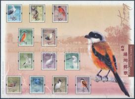Definitive Birds set + block Forgalmi: Madarak sor + blokk