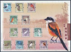 Definitive Birds set + block Forgalmi: Madarak sor + blokk