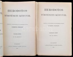 Herodotos történeti könyvei II-III. kötet. IV-VI., VII-IX. könyv. Fordította, bevezetéssel és jegyze...