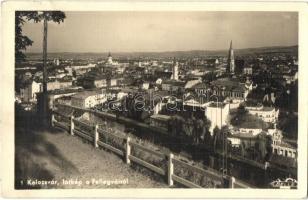Kolozsvár, Cluj; látkép a Fellegvárról / panorama view, So. Stpl (EK)