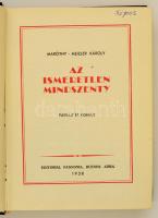 Maróthy-Meizler Károly: Az ismeretlen Mindszenty. Életrajz és korrajz. Buenos Aires, 1958, Editorial...