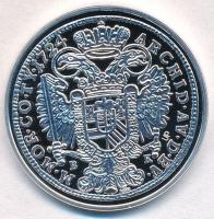 DN "Történelmi féltallérok utánveretben - III. Károly féltallérja 1724" Ag emlékérem tanús...