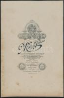 cca 1900 Mai Manó kabinetfotó 11x18 cm