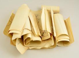 Kb 30 db II. világháborús csatákat bemutató térkép magyar hadseregcsoportok mozgásáról