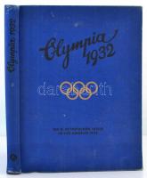 1932 Olympia 1932. Die X. olympischen Spiele Los Angeles. 140 oldalas gyűjtőkép füzet kompletten / Collective images booklet complete.