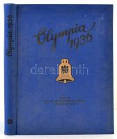 1936 Olympia 1936. Die XI. olympischen Spiele Berlin - Garmisch Partenkirchen. Band II. 165 oldalas gyűjtőkép füzet kompletten / Collective images booklet complete.