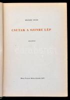 Mándy Iván: Csutak a színre lép. Réber László rajzaival. Bp., 1957, Móra. Első kiadás. Kiadói illusz...