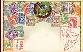 Stamps of Brasil (Prä Litho)