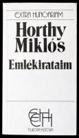 Horthy Miklós: Emlékirataim. Extra Hungariam. Bp., 1993, Európa-História. Kiadói papír kötésben