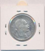 Ausztria 1891. 1Fl Ag "Ferenc József" T:1-,2 
Austria 1891. 1 Florin Ag "Franz Josep...