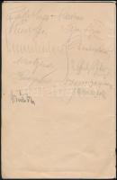 1920 "Díszebéd Horthy Miklós Magyarország kormányzójának tiszteletére 1920. III. 7., a Fővezérs...