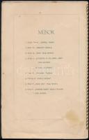 1920 "Díszebéd Horthy Miklós Magyarország kormányzójának tiszteletére 1920. III. 7., a Fővezérs...