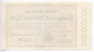 Németország / Weimari Köztársaság / Berlin 1923. 200.000.000M szükségpénz vízjeles papíron T:III
Ge...