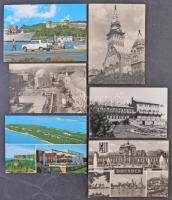 Kb. 200 db MODERN külföldi városképes lap / Cca. 200 modern European town-view postcards