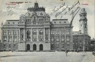 5 db régi történelmi magyar városképes lap, 4 erdélyi (Nagyvárad, Sepsiszentgyörgy, Marosvásárhely, ...