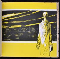 Babits Mihály: Jónás könyve. Kádár György illusztrációival. Bp., 1961, Magyar Helikon. Kiadói kissé ...