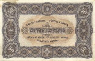 1920. 50K "Orell Füssli" T:I- foltos