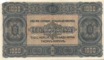 1920. 50f (2x) T:I + 50K "Orell Füssli" T:II + 1923. 1000K "Magyar Pénzjegy.." +...