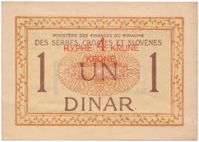 Szerb-Horvát-Szlovén Királyság 1919. 1D piros "4K" felülbélyegzéssel T:II
Kingdom of the ...