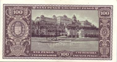 1945. 100P vízjeles papíron T:I-