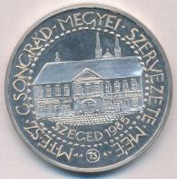 Tóth Sándor (1933-) 1985. "Vedres István / MTESZ Csongrád Megyei Szervezete MÉE" Ag emléké...