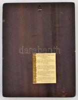 Szent István, modern ikonmásolat, 25×19,5 cm